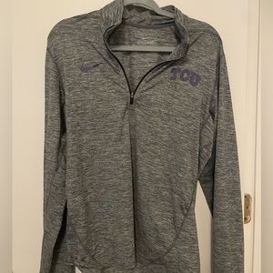 Nike TCU Mens 1/4 Zip Pullover